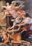 Simon  Vouet Saturn,Conquered by Amor venus and hope oil painting picture wholesale
